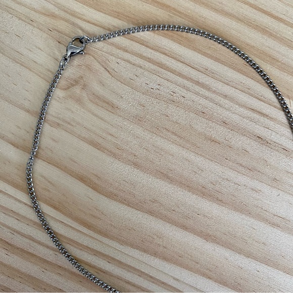 Handmade Amethyst Y- Necklace with Star Charm - Picture 4 of 4